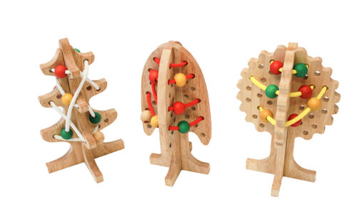 Solid Lacing Trees - set of 3