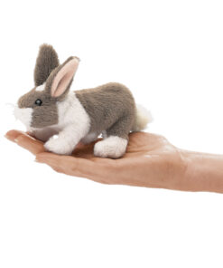 Pack of 4 Mini Bunny Rabbit Finger Puppets