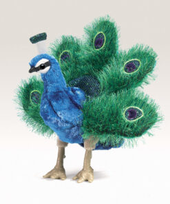 Small Peacock Puppet