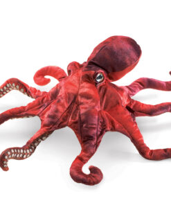 Red Octopus Puppet