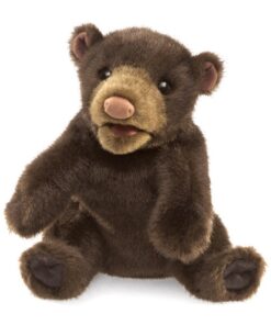 Small Black Bear Puppet