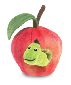 Worm in Apple Puppet