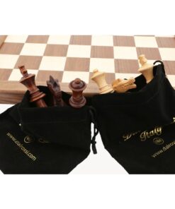 Alternative view of Dal Rossi Walnut Chess Set 44cm