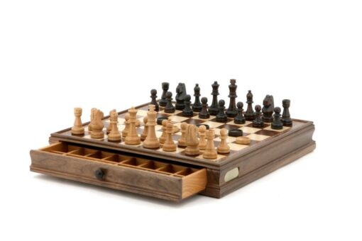 Dal Rossi Chess and Checkers Set 15" (38 cm)