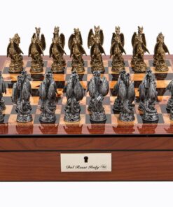Dragon Pewter Chess Set