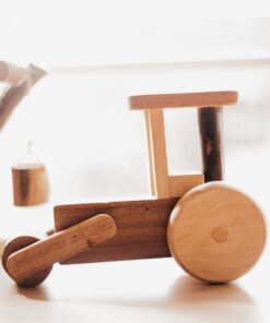 Natural Timber Steam Roller