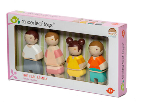 Four Wooden People - Image 2