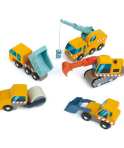 Wooden Construction Car Set