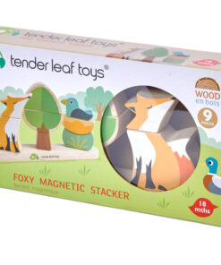 Alternative view of Magnetic Foxy Stacker Puzzle