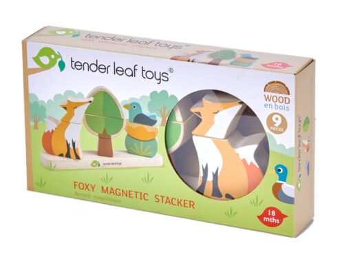 Magnetic Foxy Stacker Puzzle - Image 2