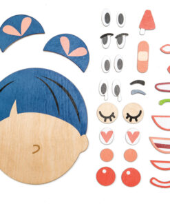 What's Up Bag with Magnetic Expressions