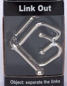 Enigma Link Out Chrome Puzzle