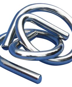 Alternative view of Enigma Double E Chrome Puzzle