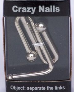 Enigma Crazy Nails Chrome Puzzle
