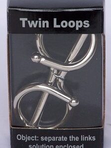 Enigma Loops Chrome Puzzle