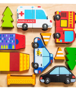 Vehicle Puzzle with Magnets