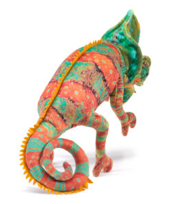 Alternative view of Small Chameleon Puppet