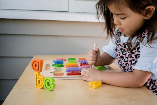 Handcarry Lowercase abc Trace Puzzle - Image 2