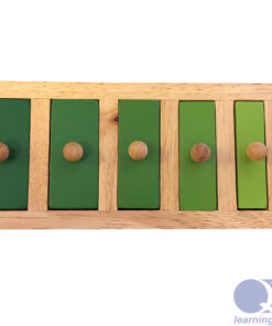 Narrow-wide knob puzzle