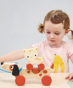 Alternative view of Puppy On Wheels Pull Along