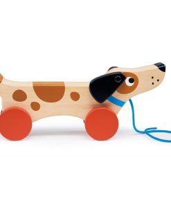 Puppy On Wheels Pull Along
