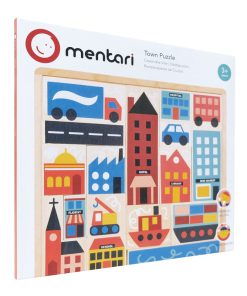 Alternative view of Town Puzzle