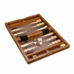 Alternative view of Dal Rossi Italy Magnetic 9 inch Travel Backgammon