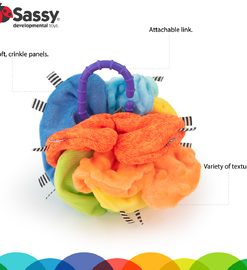 Alternative view of Crinkle Ball