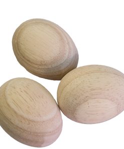 Alternative view of DIY Wooden Eggs set of 10