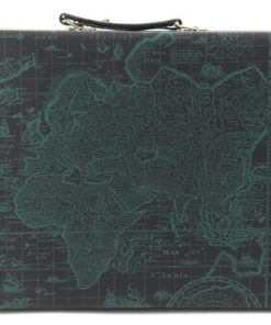 Alternative view of World Map Attache Case Backgammon 15" (38cm)